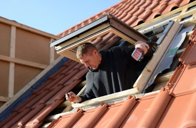 Pose de fenêtres de toit Velux au Béage